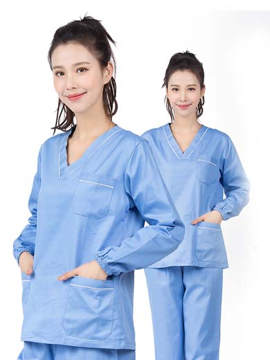 手術衣服女純棉夏季韓版洗手衣短袖薄款分體醫生服南丁格